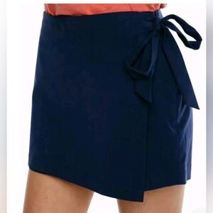 Southern Tide Navy Wrap Skirt